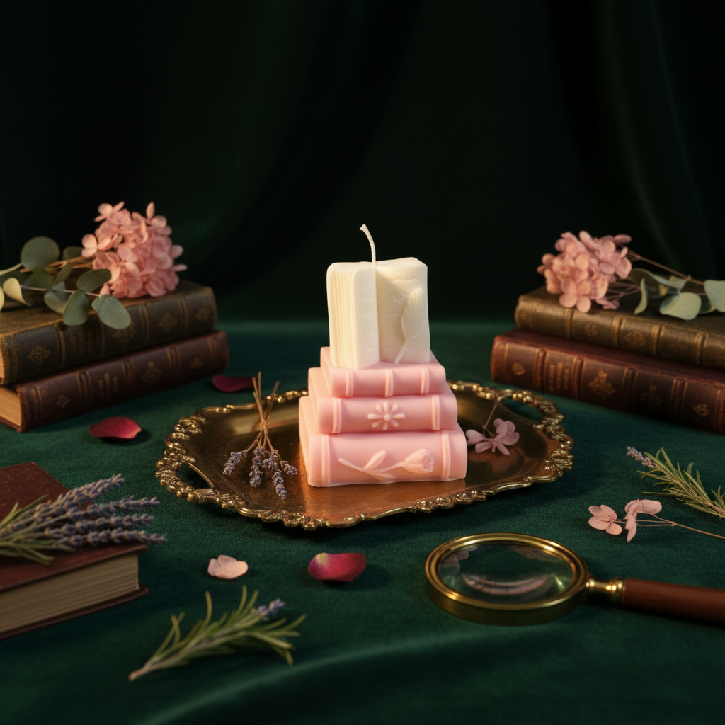 Dark Academia Book Candle