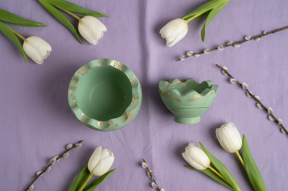 Suport ceramic premium pentru ou -Golden Egg-