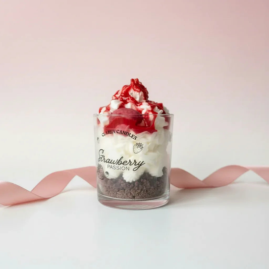 Lumânare parfumată - Strawberry Passion- - Claren Candles