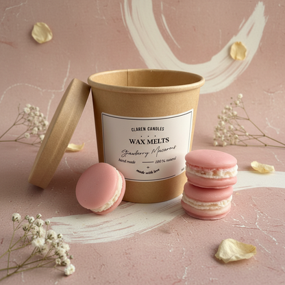 Wax Melts -Strawberry Macarons-